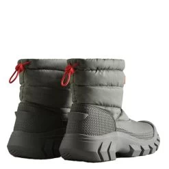 Hunter Women's Intrepid Insulated Short Snow Boots In Urban Grey 7 Hunter Women's Intrepid Insulated Short Snow Boots In Urban Grey -Chic Shoe Specialty Store ht wfs2108wwu 1068 3 1100x