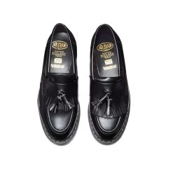 Solovair Vegan Tassel Loafer In Black Hi-Shine -Chic Shoe Specialty Store image 45c001ae f085 49b9 bd26 2ea6e6f1226a 1100x