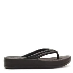 Lemon Jelly Women's Mare Flip Flips In Black