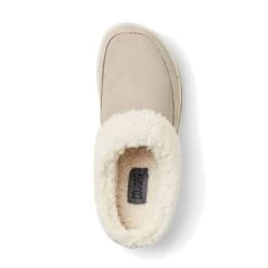 Cougar Women's Liliana Suede Mule In Mushroom -Chic Shoe Specialty Store liliana silky sude faux curly sherling mushroom 4 w 1100x