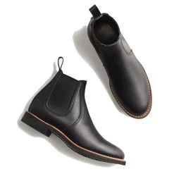 Red Wing Shoes Red Wing Women's 6-Inch Chelsea 3455 In Black Boundary 9 Red Wing Shoes Red Wing Women's 6-Inch Chelsea 3455 In Black Boundary -Chic Shoe Specialty Store rw 3455 1052 3 1100x