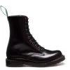 Solovair 11 Eye Derby Boot In Black Hi-Shine -Chic Shoe Specialty Store s11981bkg 106 1 1100x