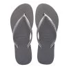 Havaianas Women's Slim Flip Flop In Steel Grey 1 Havaianas Women's Slim Flip Flop In Steel Grey -Chic Shoe Specialty Store s l slimsilver 1 1100x