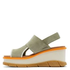 Sorel Women's Joanie III Slingback Wedge Sandal In Safari/Gum 16 -Chic Shoe Specialty Store so 1988471348 2127 3 1100x