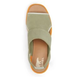 Sorel Women's Joanie III Slingback Wedge Sandal In Safari/Gum 16 -Chic Shoe Specialty Store so 1988471348 2127 4 1100x