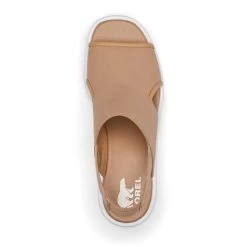 Sorel Women's Joanie III Slingback Wedge Sandal In Honest Beige/White -Chic Shoe Specialty Store so 1999431246 2128 4 1100x