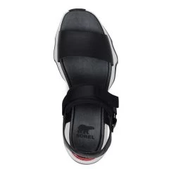 Sorel Women's Kinetic Y-Strap High Sandal In Black/White -Chic Shoe Specialty Store so 2030461010 2129 4 1100x