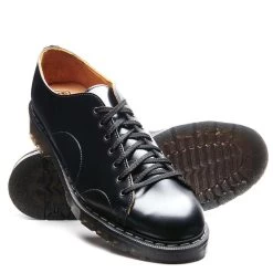 Solovair Monkey Shoe In Black Hi-Shine 8 Solovair Monkey Shoe In Black Hi-Shine -Chic Shoe Specialty Store sv 730 bk 121 2 1100x