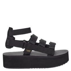 Teva Women's Flatform Mevia In Black