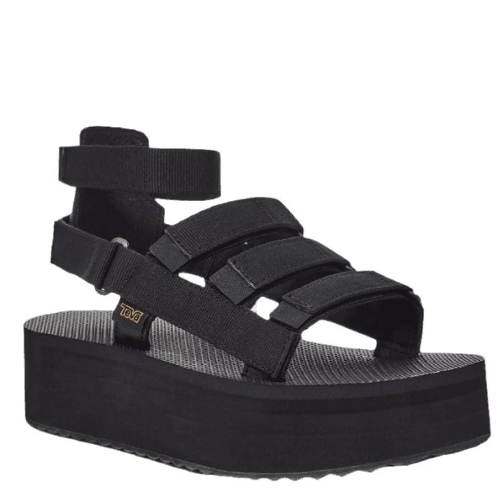 Teva Women's Flatform Mevia In Black 4 Teva Women's Flatform Mevia In Black - Image 2