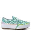 Vans Women's Era Stacked In Wavy Daze Tile Blue