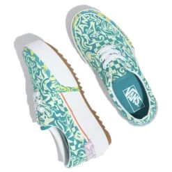 Vans Women's Era Stacked In Wavy Daze Tile Blue -Chic Shoe Specialty Store vn 0a4btoce5 4250 3 1100x
