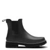 Hunter Women's Refined Stitch Detail Chelsea Boots In Black -Chic Shoe Specialty Store wfs2100rma blk 1100x